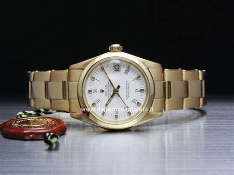 rolex boy size oro fondo bianco|In.